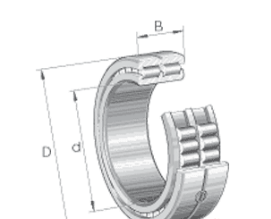 INA SL014844 roller bearings
